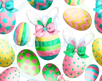 Easter Seamless pattern,easter egg seamless,Seamless Pattern,Watercolor Easter eggs,easter egg seamless,easter digital,boy Easter seamless