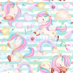 Unicorn seamless pattern,unicorn seamless,Seamless Pattern,unicorn digital paper,Digital,Paper,Seamless,Background,Design,Clipart,rainbows