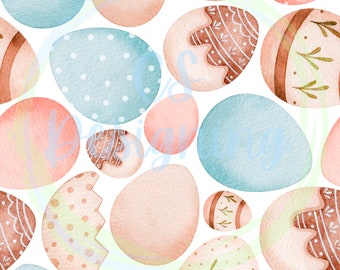 Ostern Nahtloses Muster,Osterei nahtlos,Seamless Pattern,Aquarell Ostereier,Osterei nahtlos,Ostern digital,Junge Ostern nahtlos