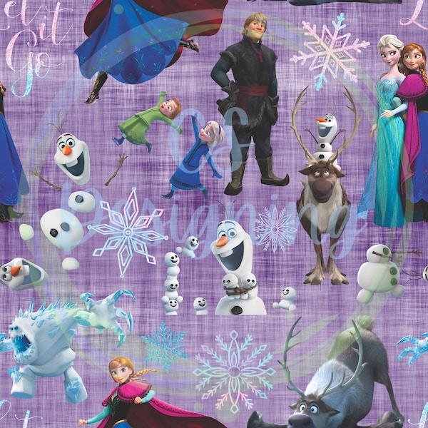 Frozen digital paper,Elsa,Elsa seamless pattern,Seamless Pattern,Magic kingdom seamless,frozen fabric,Olaf seamless,frozen seamless,Frozen