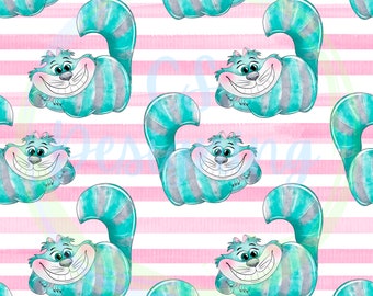 Alice im Wunderland Seamless,Alice Seamless,Musterdesign,Digitales Papier,Digital,Nahtlos,Hintergrund,Design,printable,Muster,Wunderland