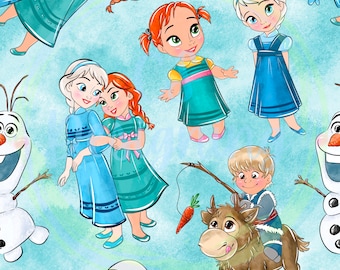 Papel digital congelado, Elsa, Patrón sin costuras de Elsa, Patrón sin costuras, Reino mágico sin costuras, tela congelada, Olaf sin costuras, sin costuras congeladas, Congelado