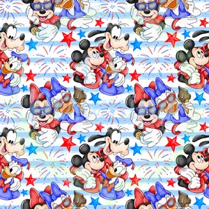 Fourth of July seamless,fourth of July,Seamless Pattern,America design,mouse Fourth of July,fireworks seamless,Fourth of July Digital Paper
