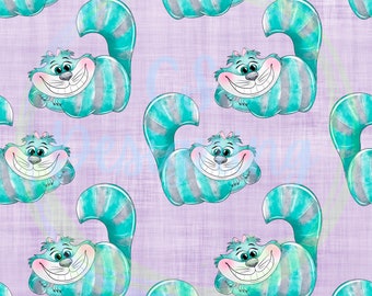 Alice im Wunderland Seamless,Alice Seamless,Musterdesign,Digitales Papier,Digital,Nahtlos,Hintergrund,Design,printable,Muster,Wunderland