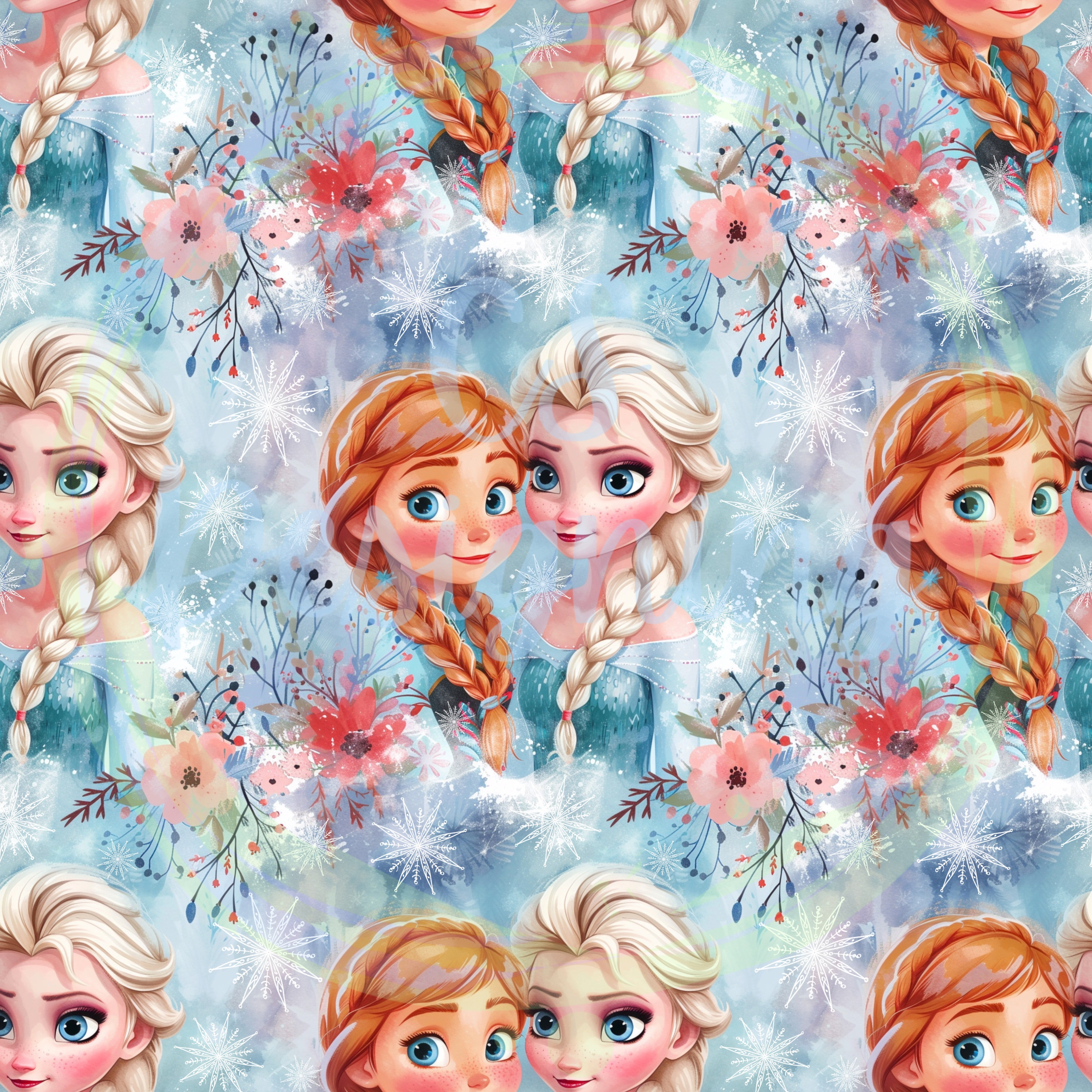Frozen Digital Paper,elsa,elsa Seamless Pattern,seamless Pattern,magic ...