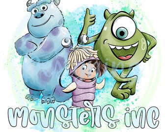 Monsters inc,monster sublimation,monster sublimation designs,sublimation designs,sublimation,png,clipart,download,clipart,mondters inc png