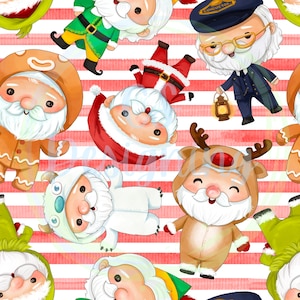 Christmas seamless,Christmas Digital,seamless pattern,digital paper,santa seamless,santa digital,santa seamless file,winter seamless,santa