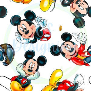 Magic kingdom seamless,Mickey seamless,Seamless Pattern,Digital Paper,Digital,Paper,Seamless,Background,Design,Clipart,mickey,Print,Pattern