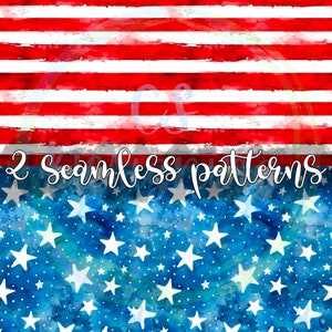Quatro de julho sem costura, quatro de julho, padrão sem costura, design da América, bandeira americana, designs de bandeira americana, papel digital de quatro de julho, bandeira