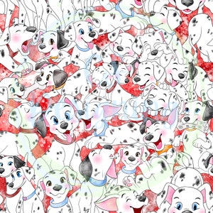 Cruella seamless,101 Dalmatians,cruella digital paper,Seamless Pattern,Digital Paper,Digital,Paper,Seamless,Design,Clipart,Printable,Pattern