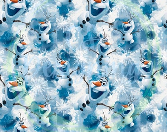 Frozen digital paper,Olaf,Olaf seamless pattern,Seamless Pattern,Magic kingdom seamless,frozen fabric,Olaf seamless,frozen seamless,Frozen