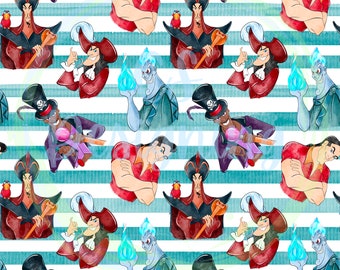 Villanos sin costura, bebé, Patrón sin costuras, Papel digital, Digital, Papel, Sin costura, Fondo, Diseño, Acuarela, Imágenes Prediseñadas, Imprimible, Imprimir, Patrón,