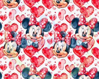 Mouse valentine,Valentines Seamless Pattern,Vday Pattern,Seamless Pattern,Digital,Paper,Seamless,Background,Design,Pattern,Princess seamless