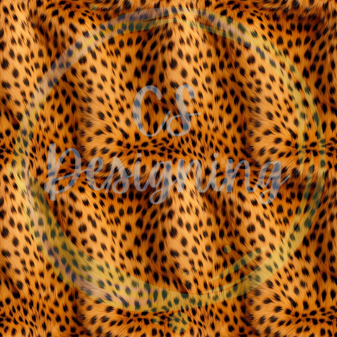 Cheetah Seamless Pattern,seamless Pattern,digital Paper,digital,paper ...
