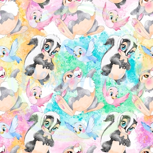 Bambi seamless file,deer seamless,Bambi,Seamless Pattern,Digital Paper,Digital,Paper,Seamless,Design,Clipart,Pattern,deer seamless files,