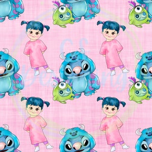Monsters inc,monsters seamless Pattern,Seamless Pattern,Digital Paper,Digital,Paper,Seamless,Design,Clipart,Printable,Pattern,sully monsters