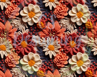 Autumn floral seamless,Floral seamless pattern,floral seamless,Seamless Pattern,floral digital paper,floral digital,floral pattern,fall