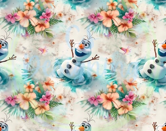 Frozen digital paper,Olaf,Olaf seamless pattern,Seamless Pattern,Magic kingdom seamless,frozen fabric,Olaf seamless,frozen seamless,Frozen