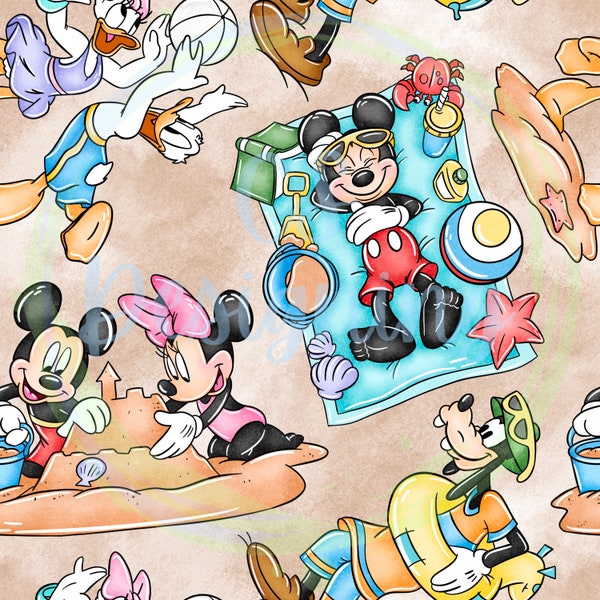 Magisches Königreich nahtlos,Mäuse Freunde,Seamless Pattern,Digitales Papier,digital,Papier,Nahtlos,Hintergrund,Design,Clipart,printable,Print,Muster