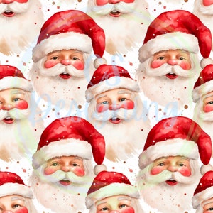 Christmas seamless,Christmas Digital,seamless pattern,digital paper,santa seamless,santa digital,santa seamless file,winter seamless,santa