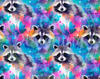 tvättbjörns sömlös fil, tvättbjörns sömlös, tvättbjörns digitalt papper, sömlöst mönster, digitalt papper, digitalt, papper, sömlös, design, clipart, mönster