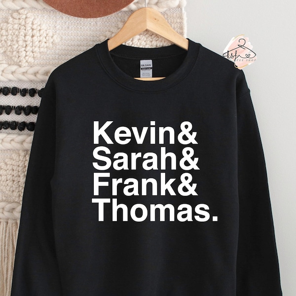 Custom Name List Sweatshirt, Custom Name List Hoodie, Helvetica Font Name List Hoodie, Custom Gift, Custom Sweatshirt, Personalized Gift