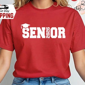 Senior 2026 Graduation T-Shirt: High School Class of 2026