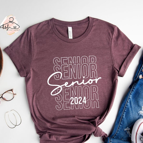 My Last First Day Senior 2024 Back to School Class of 2024 T Shirt - Etsy