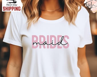 Bridal Party T-Shirt, Bridesmaid, Maid of Honor Gift