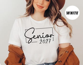 Camiseta de la promoción de 2027, regalo de graduación