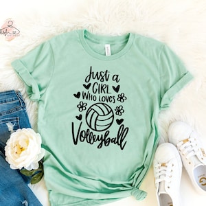 Camiseta de voleibol con flores: camiseta para el día del partido para jugadores de voleibol