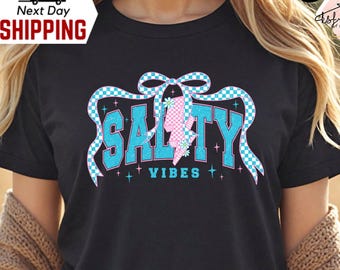 Camisa de verano con vibraciones saladas y cuadros