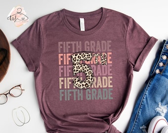 Fifth Grade Shirt, School Team Shirt, Grade Shirt, Teacher T-shirt, Fifth Grade Teacher Shirt, Fifth Grade Youth Shirt, Teacher Appreciation