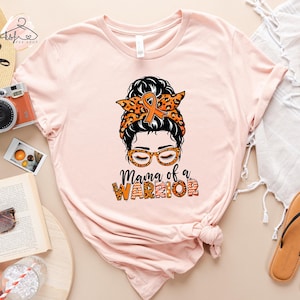 Mama von Krieger Shirt: Leukämie Krebs Unterstützung Geschenk