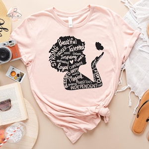 Black Girl Magic Shirt: Afro Frauen Tee, ermächtigte Frau Geschenk