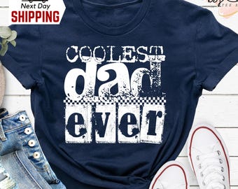 Coolest Dad Ever Shirt, Retro Father's Day Tee
