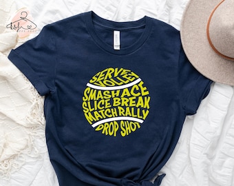 Tennis Shirt, Tennis Player Shirt, Tennis Player Gift, Funny Tennis Shirt, Sports Lover Shirt, Sports Tee, Tennis Ball Tee, Tennis Mom Shirt