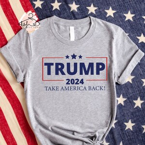 Trump 2024 Tee: Republican Election Campaign Shirt