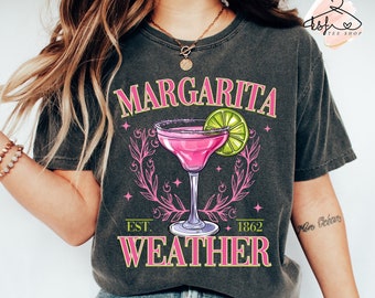 Comfort Colors Margarita Weather T-Shirt: Day Drinking Tee