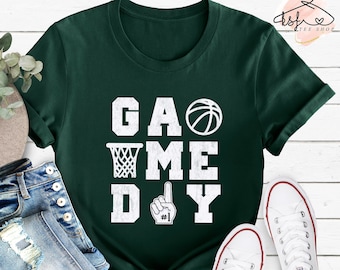 Camiseta del día del partido de baloncesto: Camiseta de baloncesto de marzo