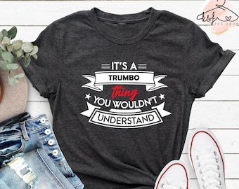 Camiseta personalizada con apellido: Camiseta a juego para reunión familiar