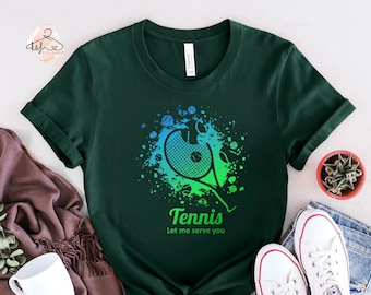 Tennis Shirt, Tennis Player Shirt, Game Day Shirt, Tennis Shirt, Funny Tennis Shirt, Tennis Gift, Tennis Player Gift, Tennis Lover T-Shirt