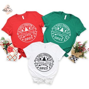 Custom Family Christmas 2025 Shirt, Custom Name Christmas Shirt, Christmas Gift, Matching Christmas T-shirt, Custom Christmas Family Gift