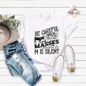 Sarcastic Donkey T-Shirt: Adult Humor Tee image 2