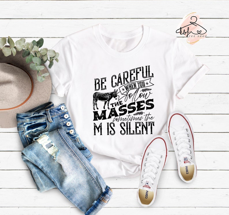 Sarcastic Donkey T-Shirt: Adult Humor Tee image 2