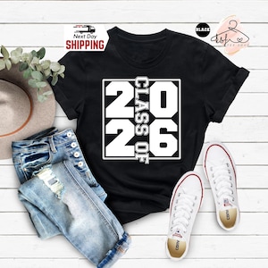 Class of 2026 Shirt, Senior Class 2026 Tee, Senior T-shirt, High School Shirt, School Shirt, Class of 2026 Gift, Gift for Senior, Grad Gift