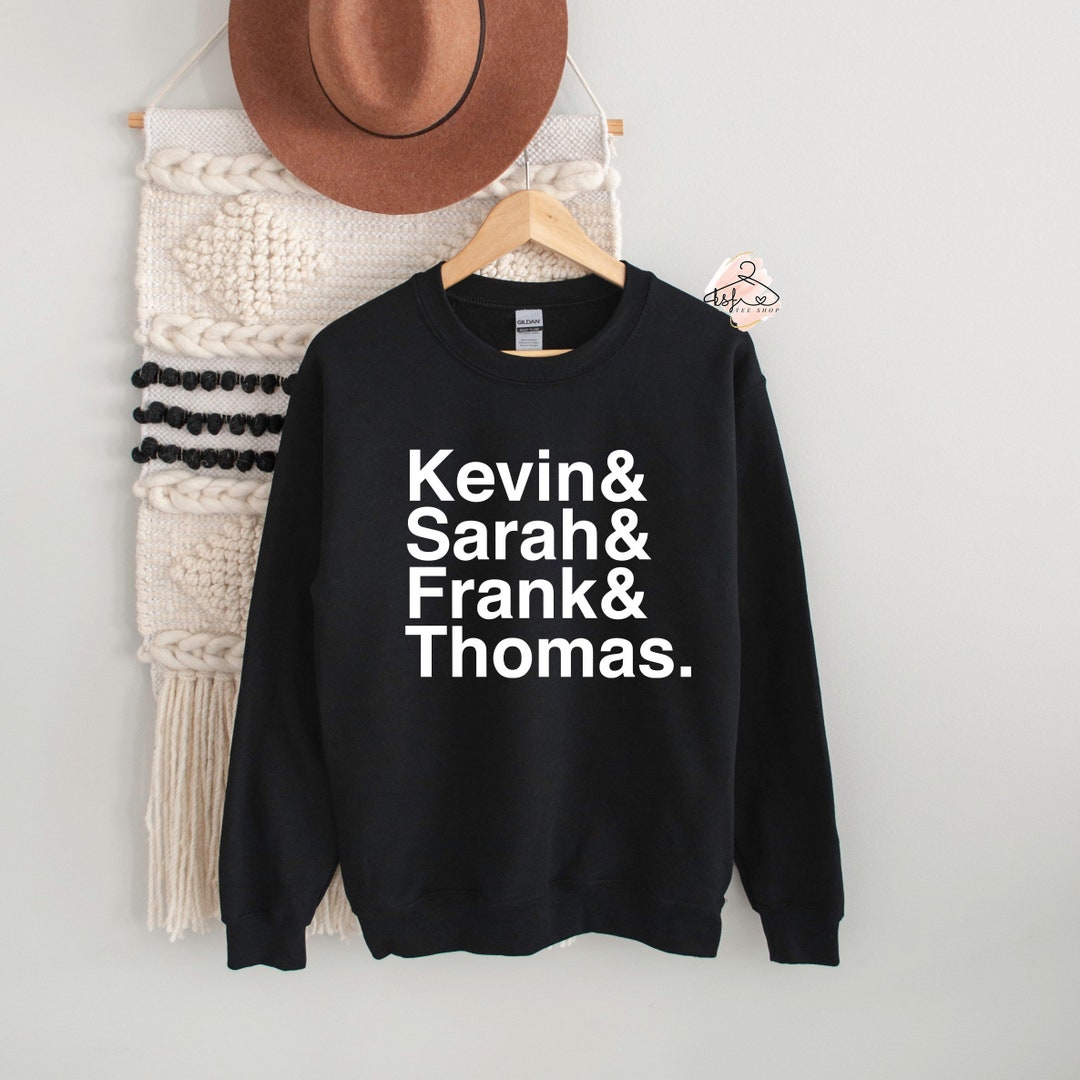 Custom Name List Sweatshirt: Personalized Helvetica Font Gift - Etsy