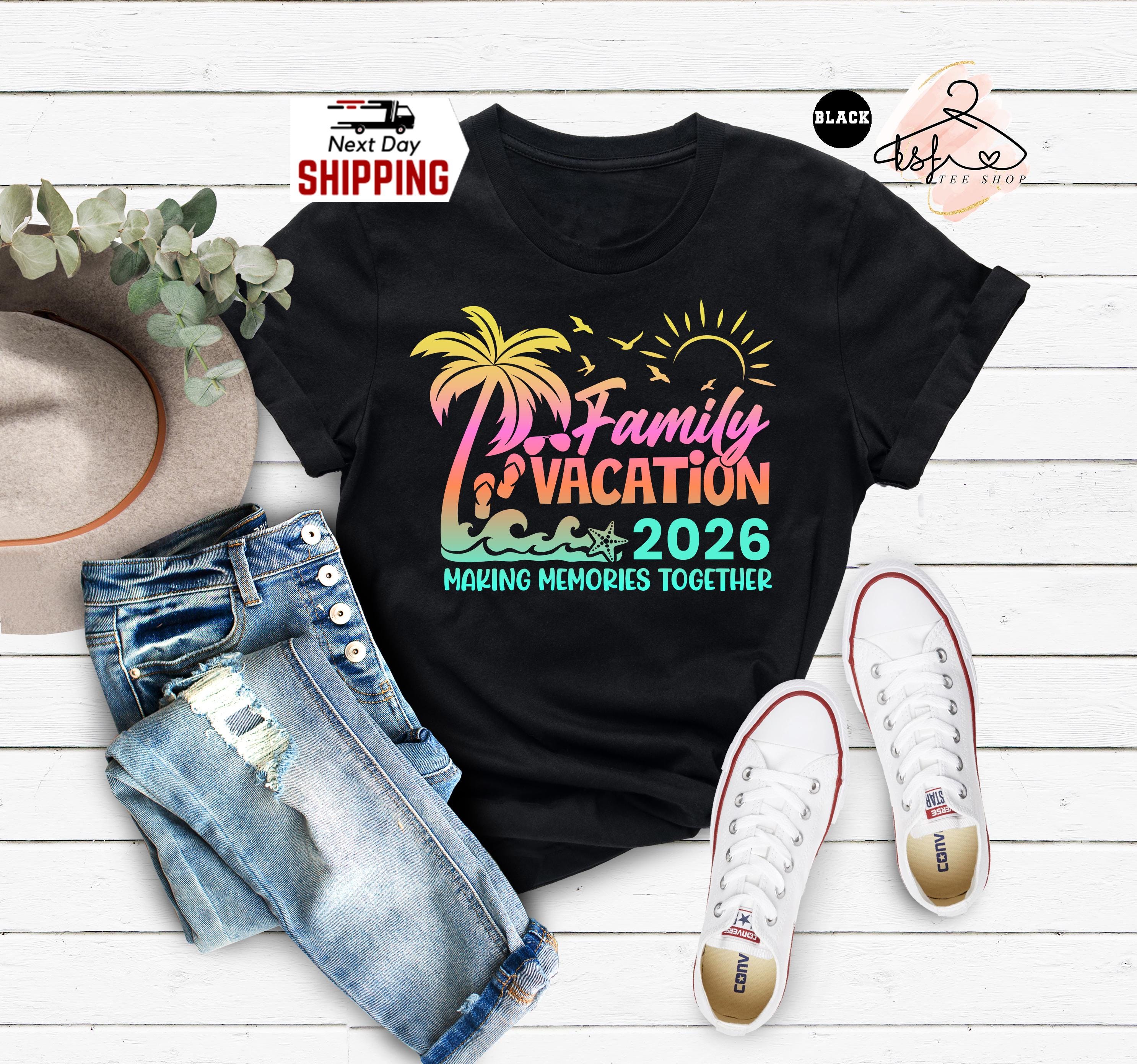 Family Vacation 2026 T-shirt: Matching Memories Tee - Etsy