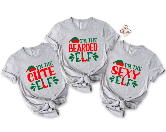 I'm The Cutest Elf Family Matching Funny Christmas Gift T-Shirt I'm The Cutest Elf Family Matching Funny Christmas Gift T-Shirt