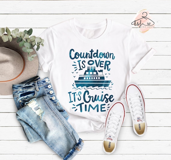 Cruise Time Shirt: Seagulls Tee, Matching Family Vacation Gift